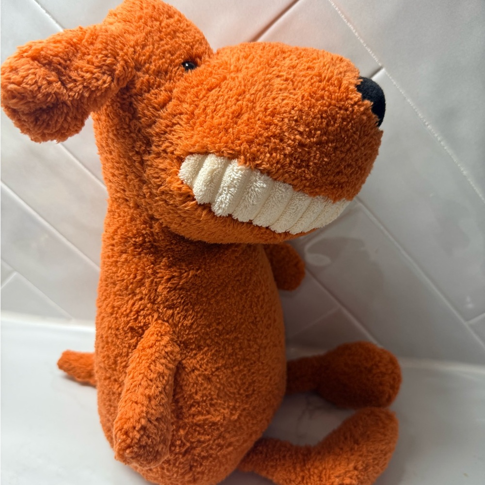 Jellycat Toothy Mutt Dog 15 inches - Picture 7 of 8
